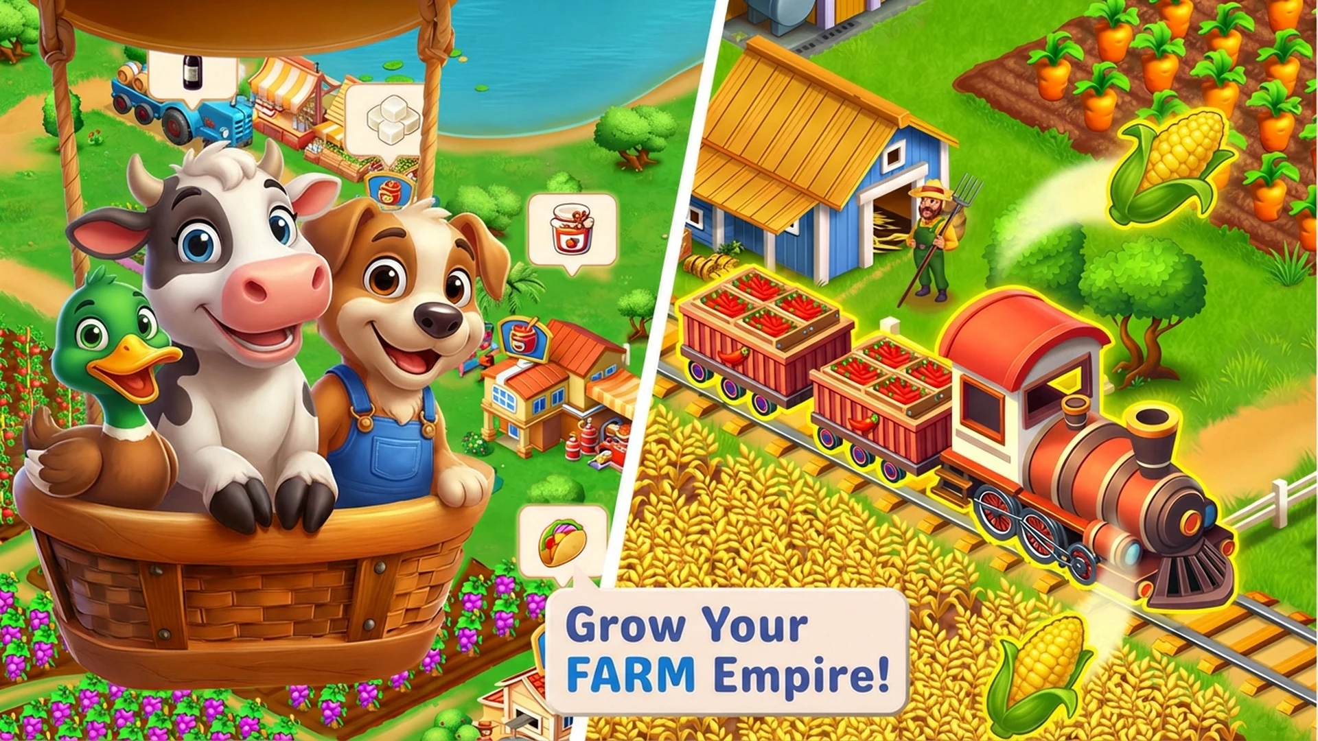 Solitaire TriPeaks: Farm Tour screenshot